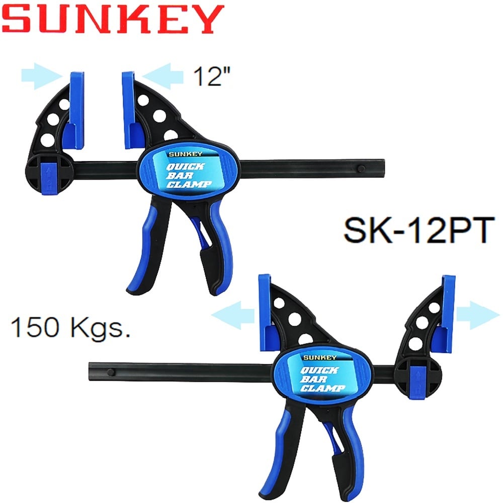 SKI - สกี จำหน่ายสินค้าหลากหลาย และคุณภาพดี | SUNKEY SK-12PT ปากกาจับชิ้นงาน 12นิ้ว/300mm.